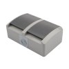 Kranz KR-78-0613 Блок горизонтальный 2 розетки INDUSTRIAL IP54