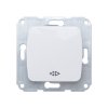 Kranz KR-78-0208 DEA Выключатель (переключатель) 1кл перекрест. с/у 10А