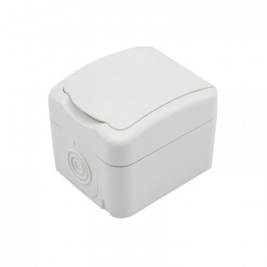 Фотография товара 'Kranz KR-78-0605 Розетка одноместная Mini OG IP54'