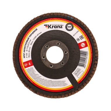 Фотография товара 'Kranz KR-90-0008Круг лепестковый торцевой, P100, 115х22,2мм'