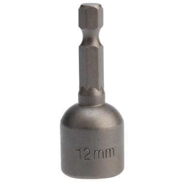 Фотография товара 'Kranz KR-92-0403 Ключ-насадка 12х48 мм, 1/4" магнитная'