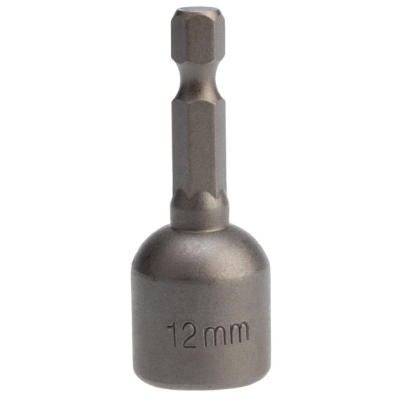 Фотография товара 'Kranz KR-92-0403 Ключ-насадка 12х48 мм, 1/4" магнитная'