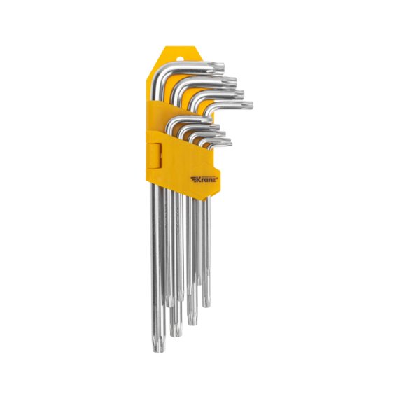 Фотография товара 'Kranz KR-12-5221 Набор ключей имбусовых Tamper-Torx'