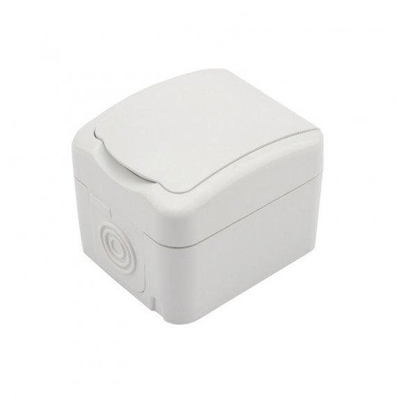 Фотография товара 'Kranz KR-78-0604 Розетка одноместная Mini OG IP54'