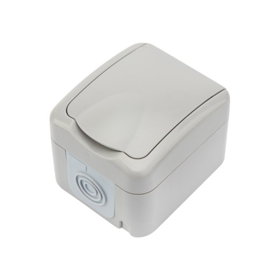 Фотография товара 'Kranz KR-78-0815 Розетка одноместная (керамика) Mini OG IP54'