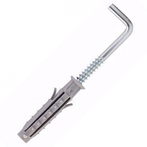 Фотография товара 'Kranz KR-01-3641-005 Дюбель с прямым крюком 10'