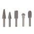 Фотография товара 'Kranz KR-91-0798 Набор борфрез (шарошек) по дереву, 5 шт'